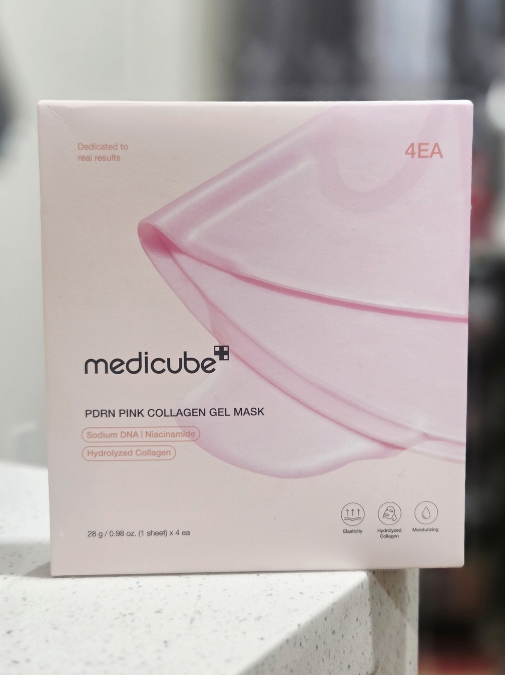 Medicube Salmon PDRN Pink Collagen Gel Mask — Pink Hydrating Sheet (4EA)